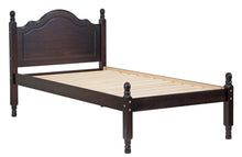Load image into Gallery viewer, 100% Solid Wood Reston Twin Bed, Java