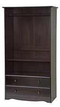 Load image into Gallery viewer, 100% Solid Wood Smart Wardrobe Armoire