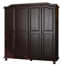 Load image into Gallery viewer, KYLE 4 DOOR WARDROBE (100 % SOILD WOOD)