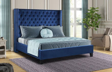 Load image into Gallery viewer, ALLEN QUEEN BED BLUE