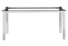 Load image into Gallery viewer, WHITE DINETTE GLASS TABLE