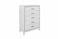 Load image into Gallery viewer, LILY WHITE QUEEN BEDROOM SET 5PCS