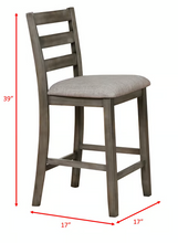 Load image into Gallery viewer, Tahoe 5-Piece Counter Height Dining Set (DARK CHERRY)