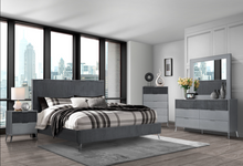 Load image into Gallery viewer, ENZO DARK GRAY QUEEN BEDROOM SET