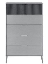 Load image into Gallery viewer, ENZO DARK GRAY QUEEN BEDROOM SET