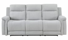 Load image into Gallery viewer, U1797 GREY RECLINING SOFA / CONSOLE RECLINING LOVESEAT (FLOOR SAMPLE SALE)