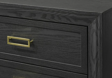 Load image into Gallery viewer, BLACK AND GOLD QUEEN BEDROOM SET (FLOOR SAMPLE SALE)