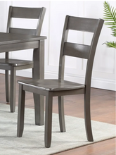 Load image into Gallery viewer, GREY WOODEN DINETTE SET 6 CHAIRS
