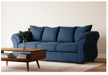 Load image into Gallery viewer, BLUE SOFA & LOVESEAT (SUPER SALE) FLOOR SAMPLE