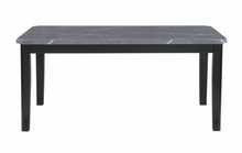 Load image into Gallery viewer, D8685 BLACK DINETTE SET WITH BENCH