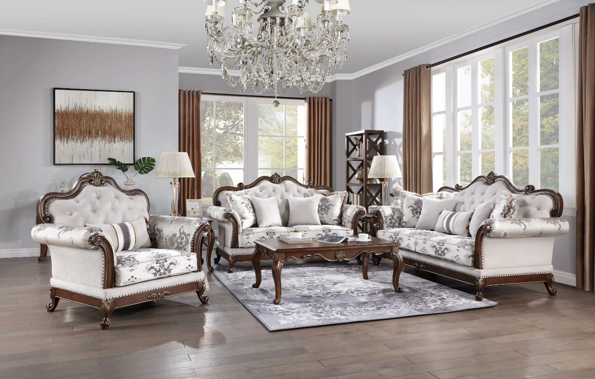 Victorian Classic Sofa, Loveseat, (2 PCS ONLY) last !!! Floor