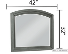Load image into Gallery viewer, RUSTIC GRAY JACKSON 5 PC QUEEN BEDROOM SET