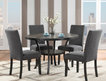 Load image into Gallery viewer, Dark Brown Nail head D1622 Dining Collection