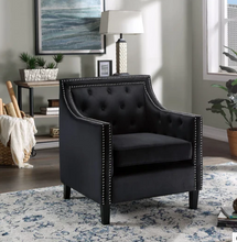Load image into Gallery viewer, Elegant Accent Chair BLACK
