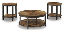 Load image into Gallery viewer, ROYBECK 3 PC COFFEE TABLE SET