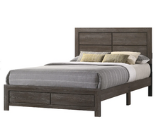 Load image into Gallery viewer, DARK HOPKINS STYLE QUEEN BEDROOM SET 5PC 