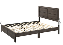 Load image into Gallery viewer, DARK HOPKINS STYLE QUEEN BEDROOM SET 5PC 
