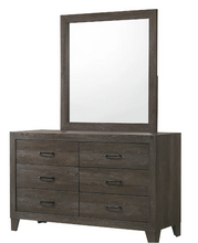 Load image into Gallery viewer, DARK HOPKINS STYLE QUEEN BEDROOM SET 5PC 