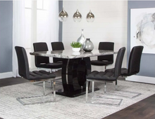 Load image into Gallery viewer, COUNTER HEIGHT 5 PCS BLACK
