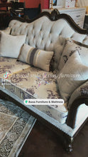 Load and play video in Gallery viewer, Victorian Classic Sofa, Loveseat, (2 PCS ONLY) last !!! Floor Sample sale !!!!!