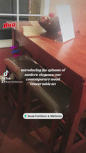 Load and play video in Gallery viewer, LIGHT BROWN / OAK COLOR DINETTE