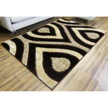Load image into Gallery viewer, IKASA Rug | Gloria-Shaggy-Brown-Modern-Area-Rug.jpg