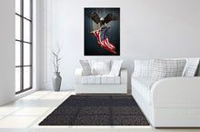 Load image into Gallery viewer, IKASA Art Decor |Temp Glass w/Foil Eagle Flag