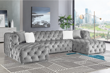 Load image into Gallery viewer, Amazing Grey Double Chaise Sofa Sectional