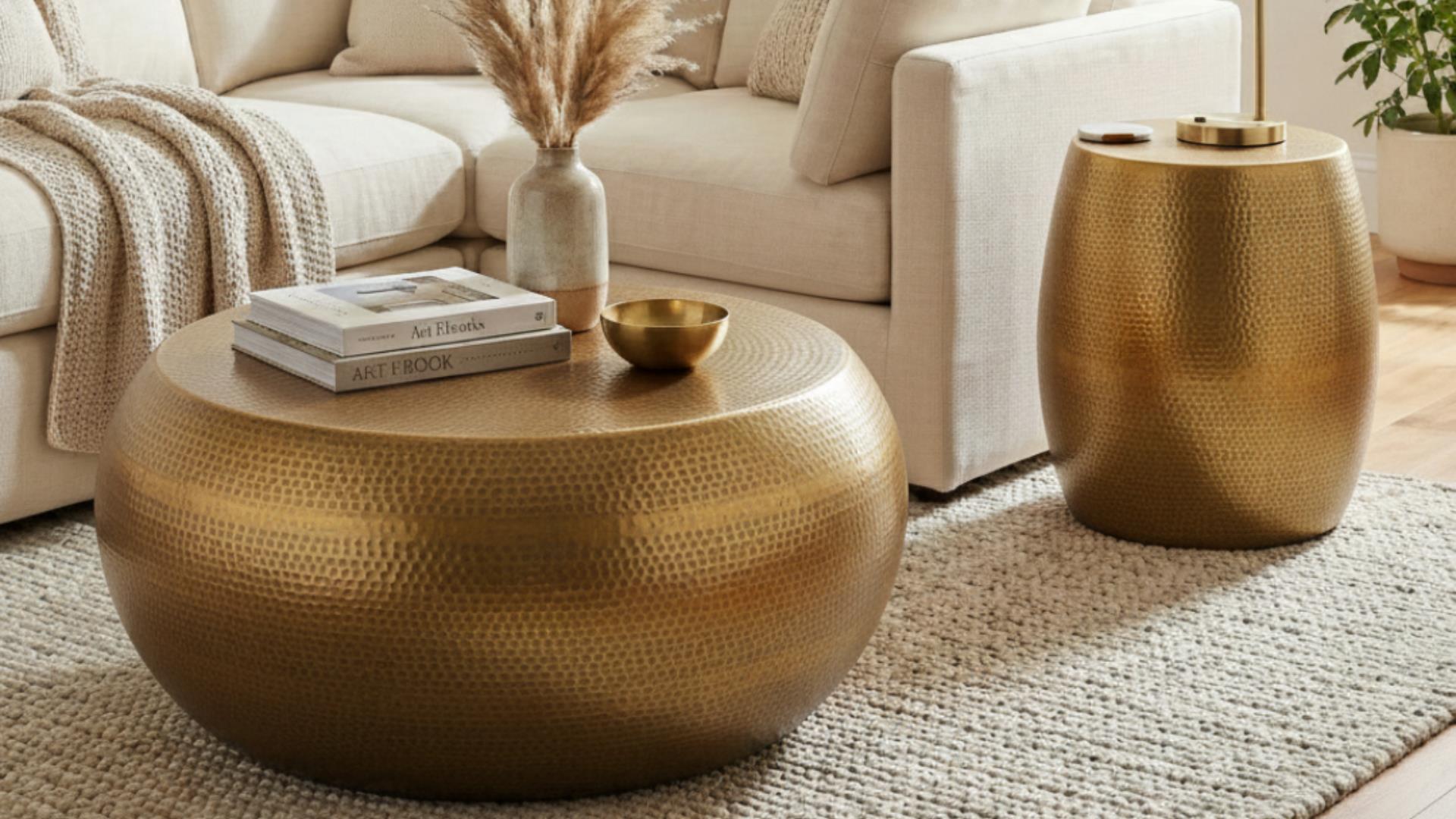 CT-201 Coffee Table Gold