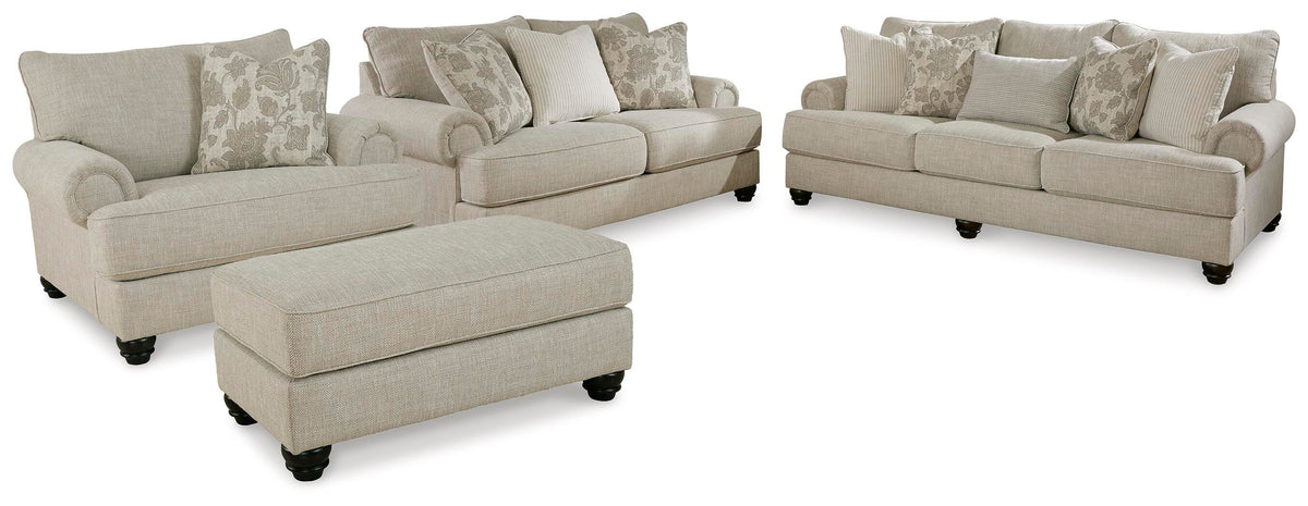 Asanti Living Room Sets Collection - Fog