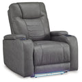 Schooner Rocks PWR Recliner/ADJ Headrest - Slate