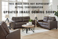 Barlin Mills Sofa, Loveseat and Recliner - Umber