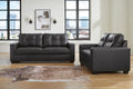 Barlin Mills Sofa and Loveseat - Carbon