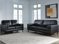 Bryceview Sofa and Loveseat - Onyx