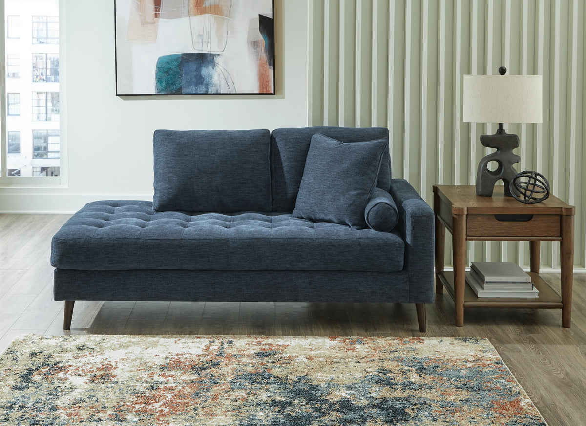 Bixler Sofas and Seating Collection - Navy