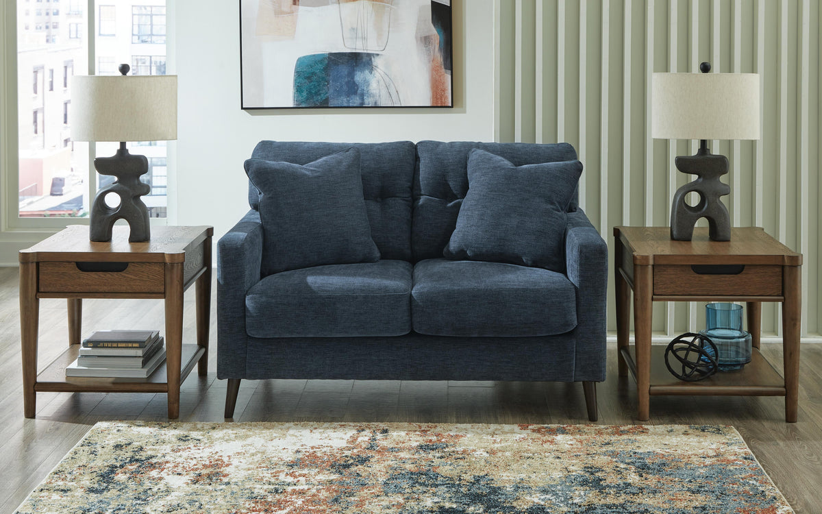 Bixler Sofas and Seating Collection - Navy