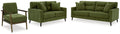 Bixler Sofa, Loveseat and Chair - Olive