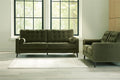 Reveon Lakes 2 Piece Sofa and Loveseat - Olive