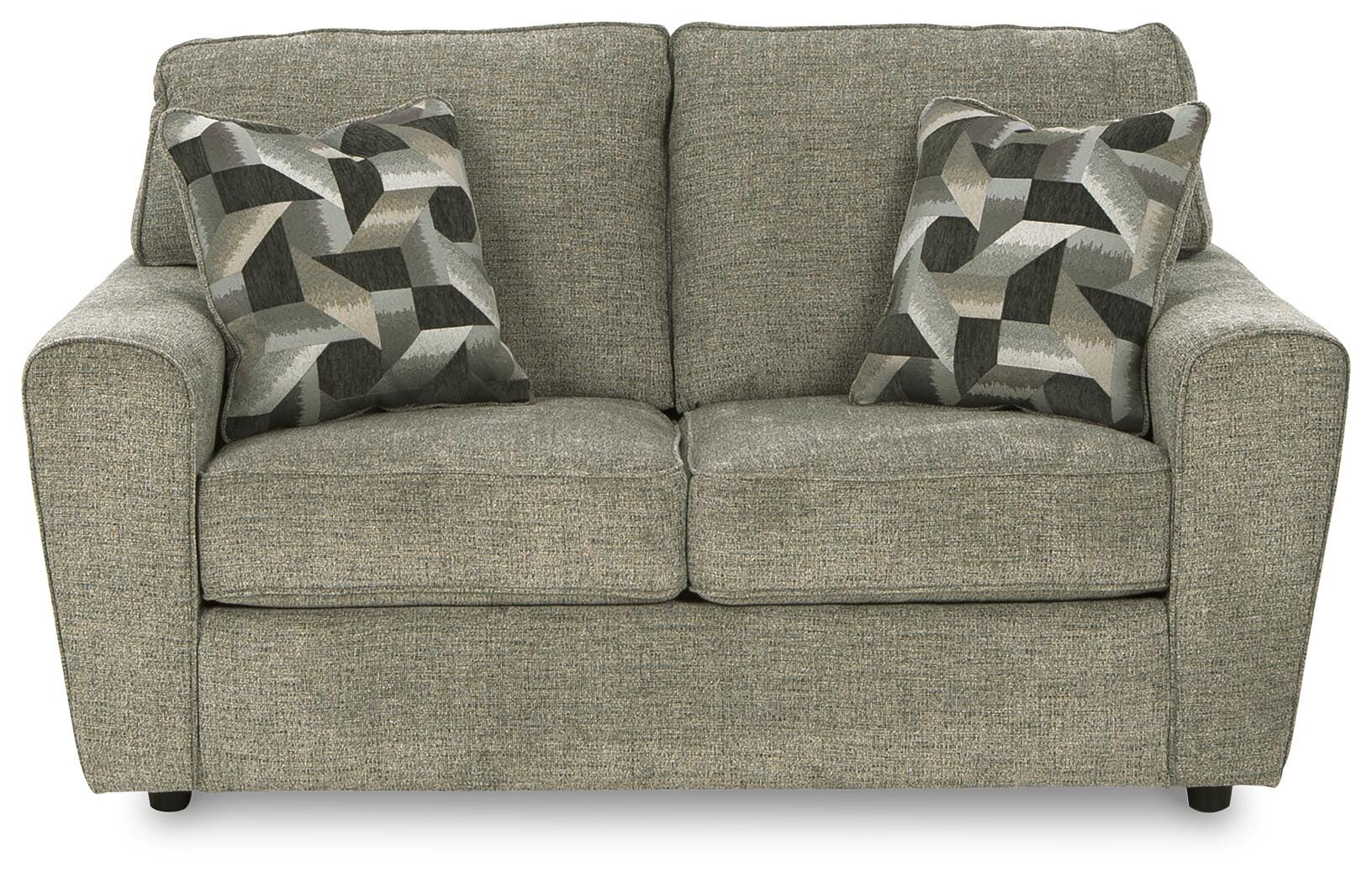 Cascilla Loveseat - Pewter