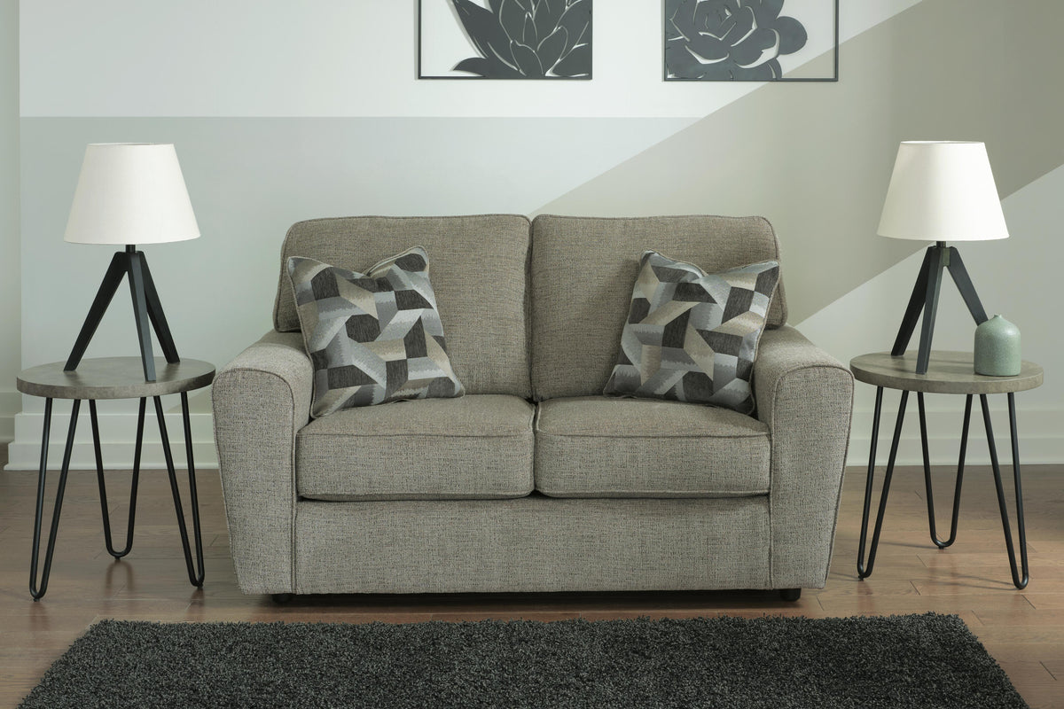 Cascilla Loveseat - Pewter