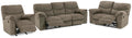 Alphons Sofa, Loveseat and Recliner - Putty