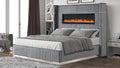 Lizelle Beds in Gray