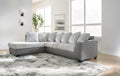 Clairette Court Sofas and Seating Collection - Alloy