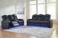 Fyne-Dyme Sofa and Loveseat - Sapphire