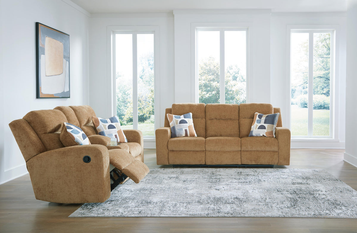 Kanlow Living Room Sets Collection - Honey