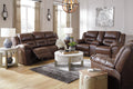 Stoneland Sofa, Loveseat and Recliner - Chocolate