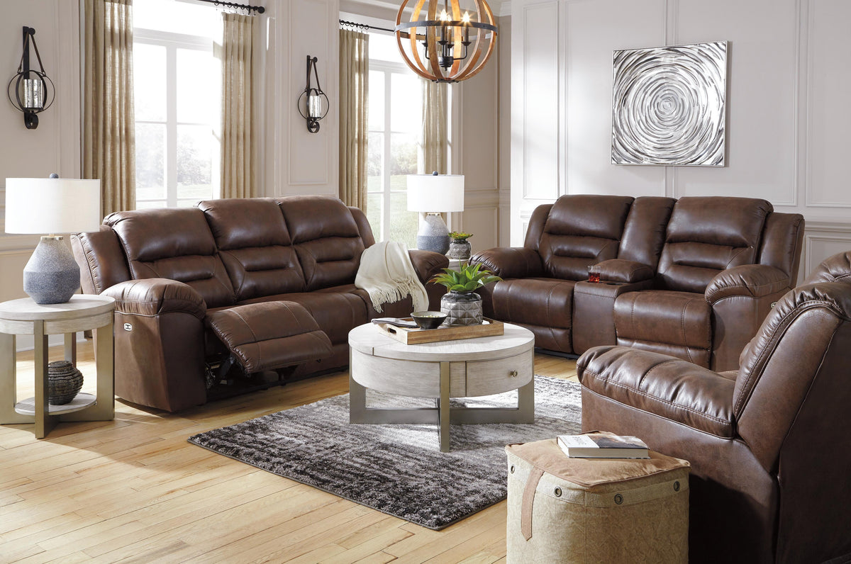 Stoneland Living Room Sets Collection - Chocolate