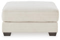 Lerenza Oversized Accent Ottoman - Birch