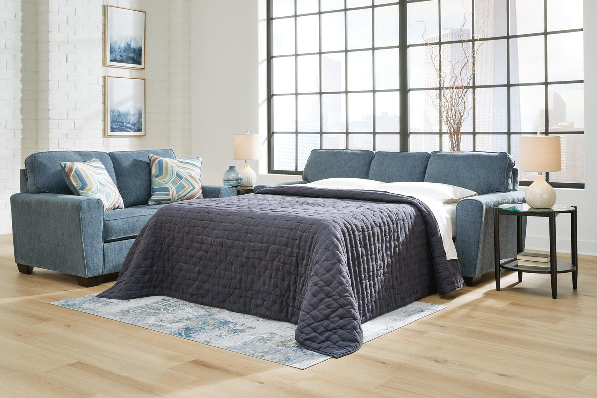 Cashton Sofas and Seating Collection - Blue