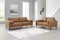 Telora Sofa and Loveseat - Caramel